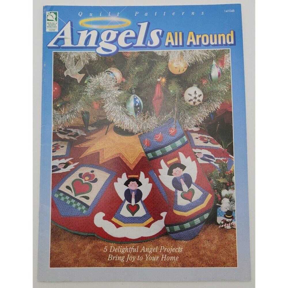 Angels all around: Quilt patterns House of White Birches 141048 Christmas